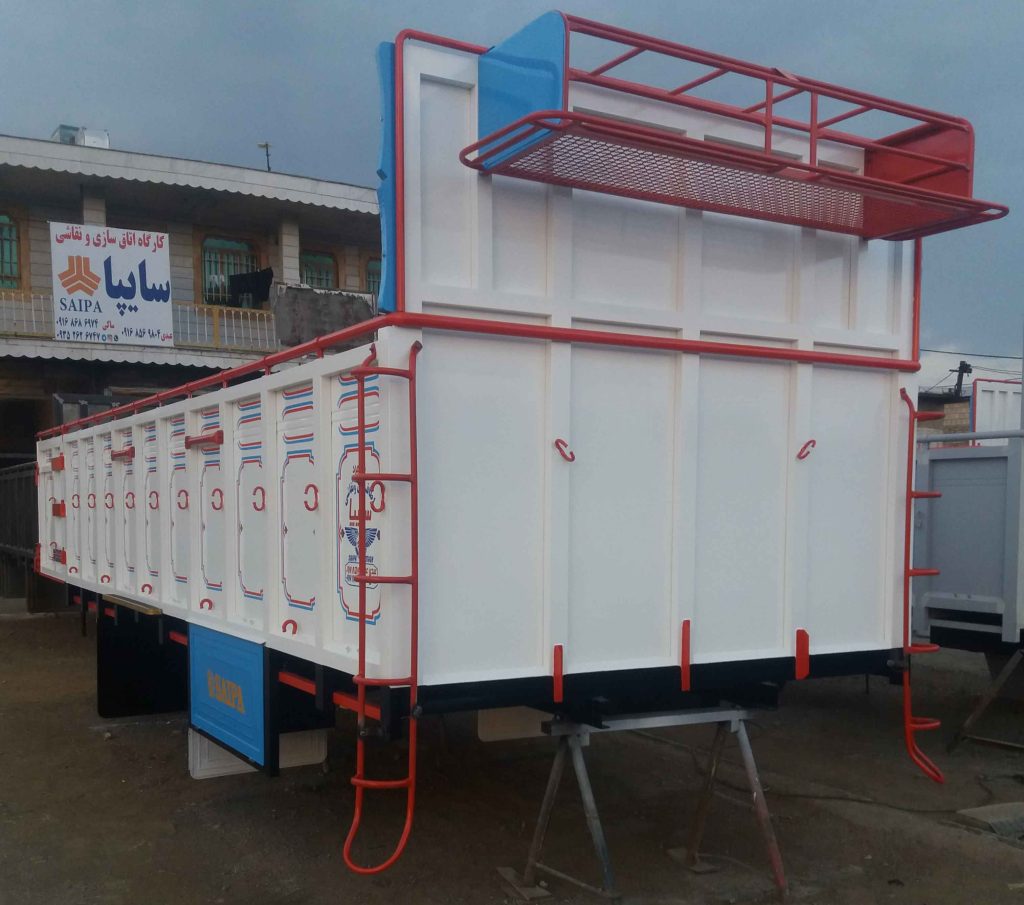 اتاق فلزی کامیون