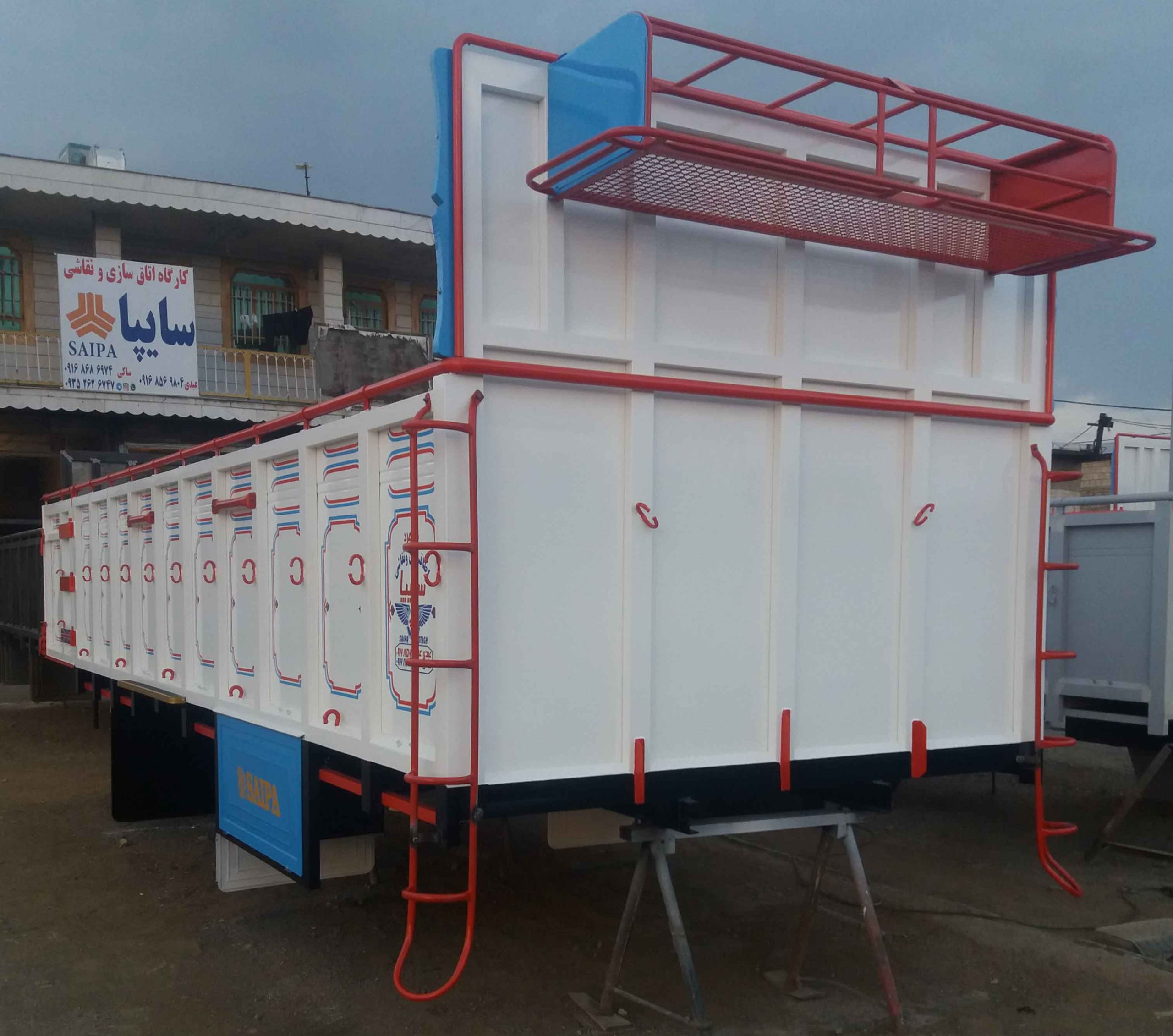اتاق فلزی کامیون